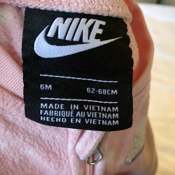 Nike Girls 6 month 3 piece bundle footie pajamas - Picture 7 of 12